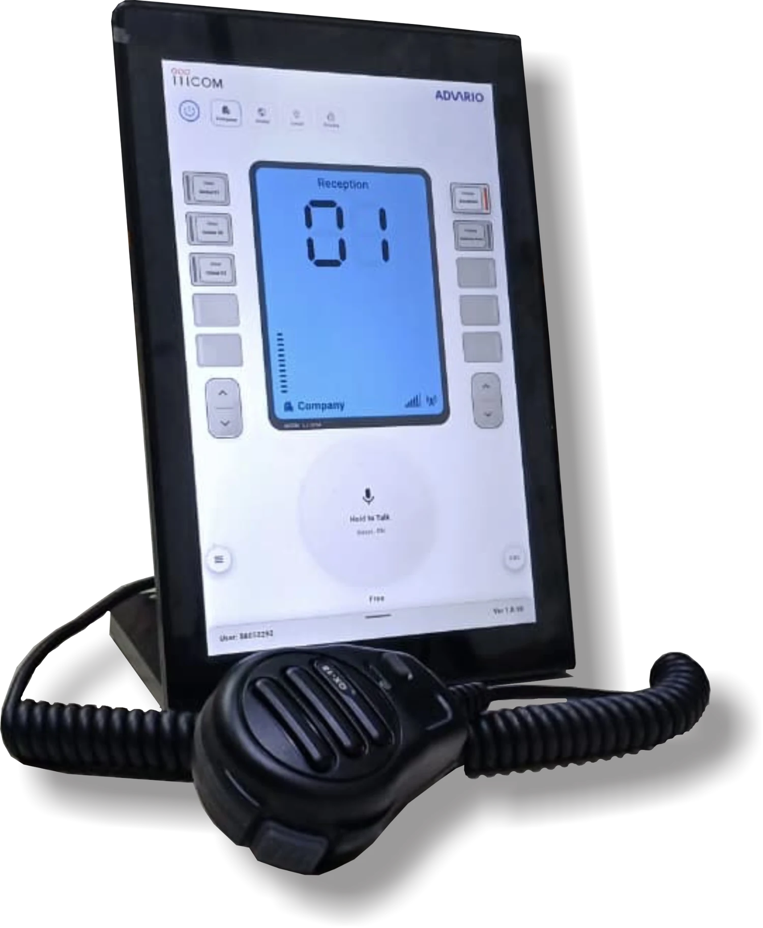 iiiCOM desktop physical PTT device